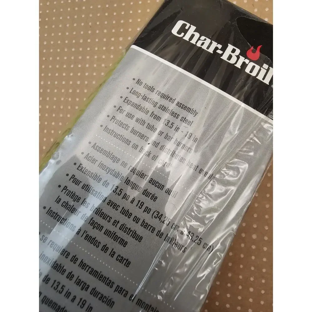 Char-Broil Universal Stainless Steel Heat Tent 13.5”to 19” #0698097